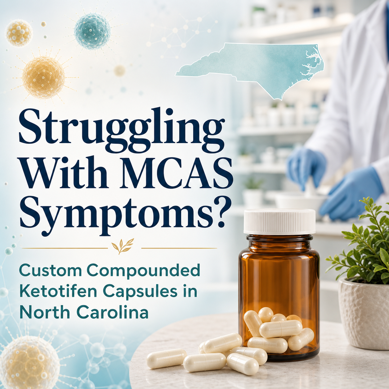 Compounded Ketotifen Capsules: Custom Oral Ketotifen for MCAS in North Carolina