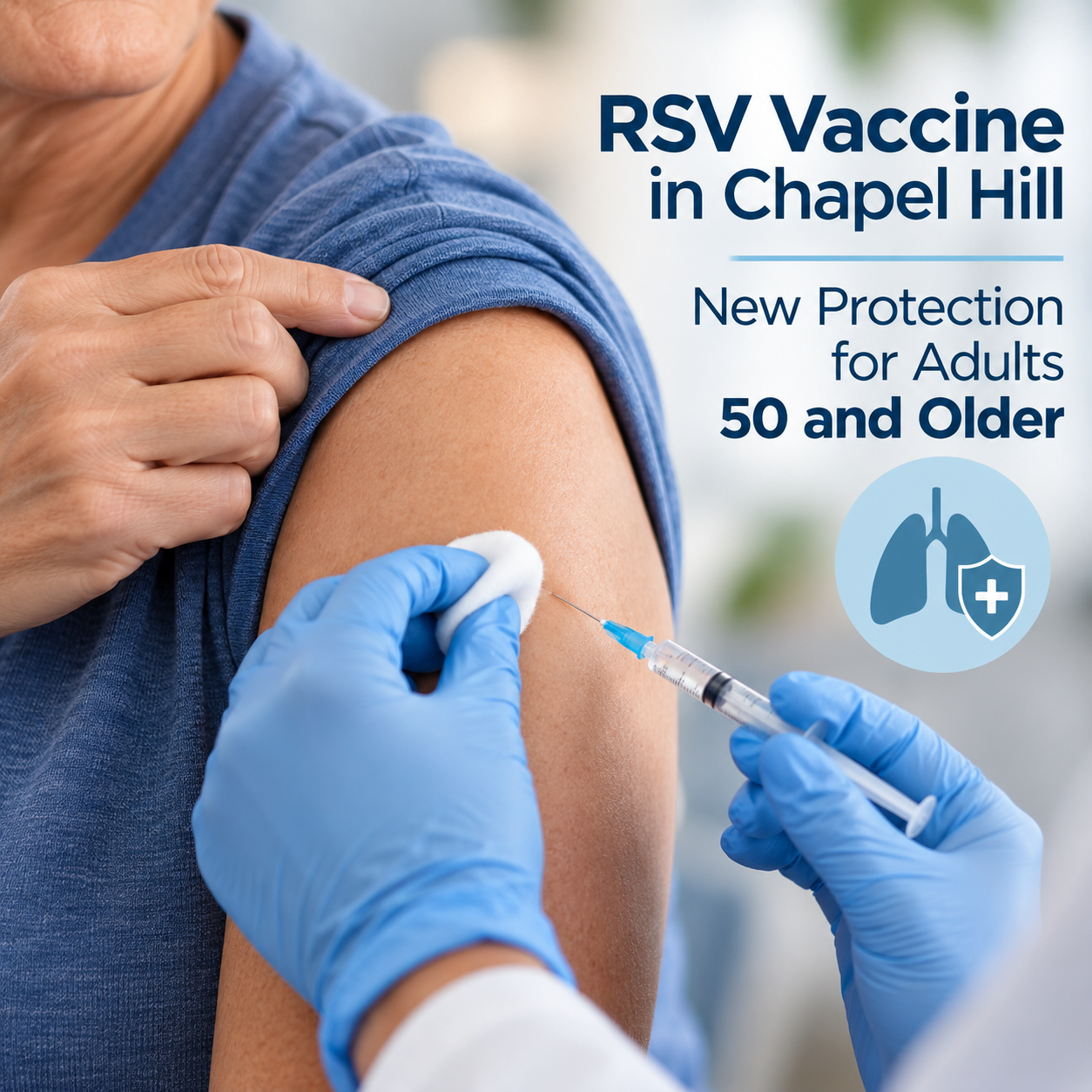 RSV Vaccine in Chapel Hill: New Protection for Adults 50 and Older