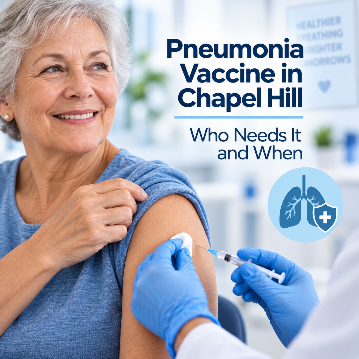 Pneumonia Vaccine in Chapel Hill: Who Needs It and When