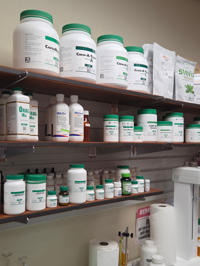 Pharmaceutical-grade compounding ingredients