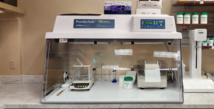 PowderSafe compounding lab