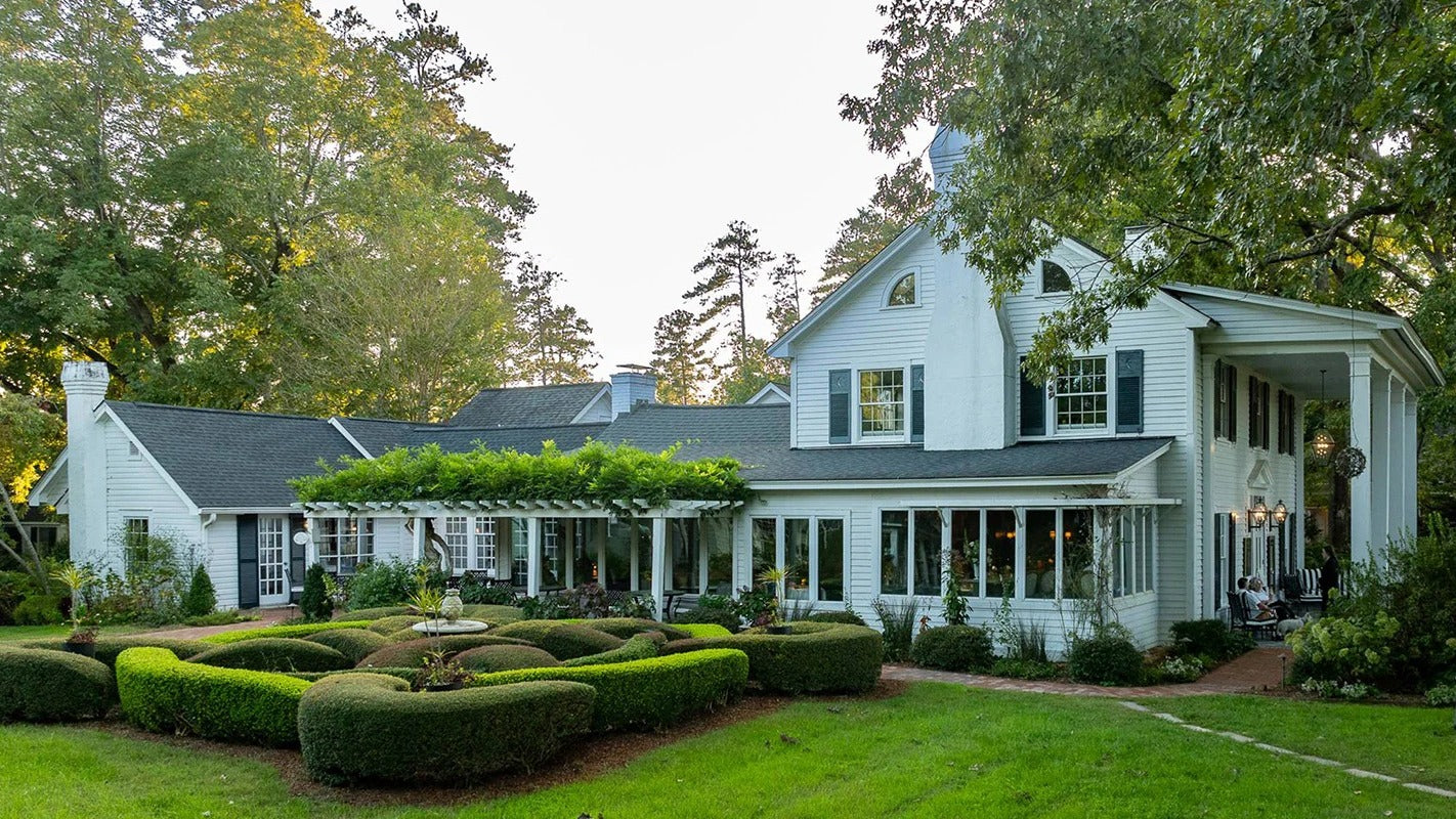 Fearrington Village North Carolina with village center and walking paths